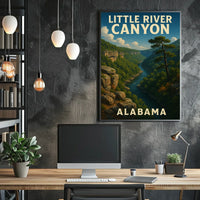 Little River Canyon, Alabama Poster