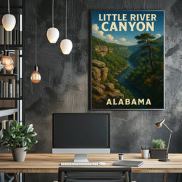 Little River Canyon, Alabama Poster