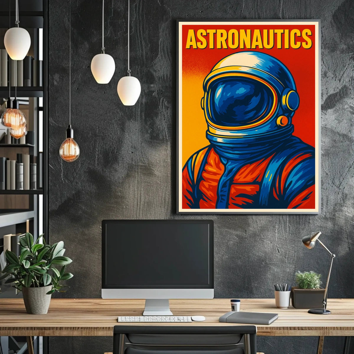 Astronautics Exploration Poster