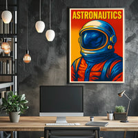 Astronautics Exploration Poster