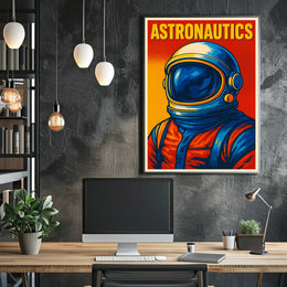 Astronautics Exploration Poster