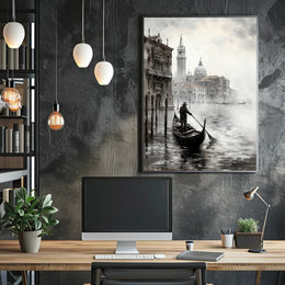Venetian Gondola Journey Poster