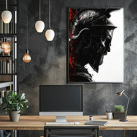 Warrior's Resolve Poster PosterGoat