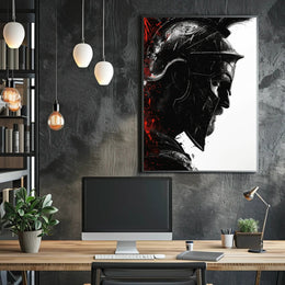 Warrior's Resolve Poster PosterGoat