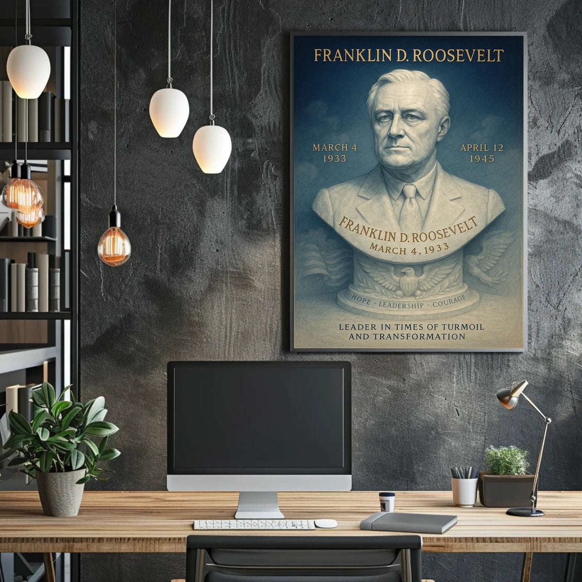 Franklin D. Roosevelt Poster