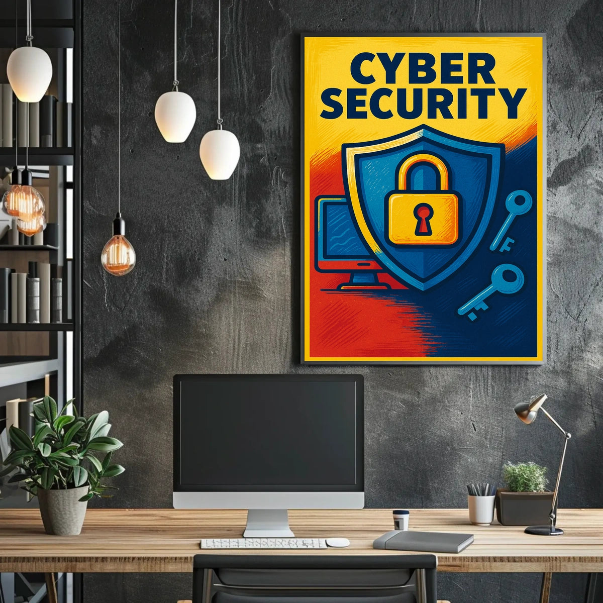 Cyber Security Awareness Poster
