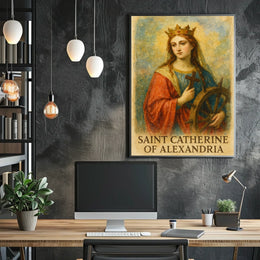 Saint Catherine of Alexandria Poster