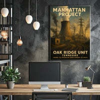 Manhattan Project Oak Ridge Unit Poster