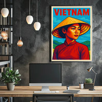Vietnam Cultural Portrait Poster