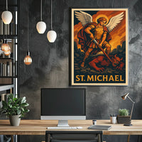 St. Michael The Archangel Poster