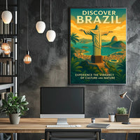 Discover Brazil Poster