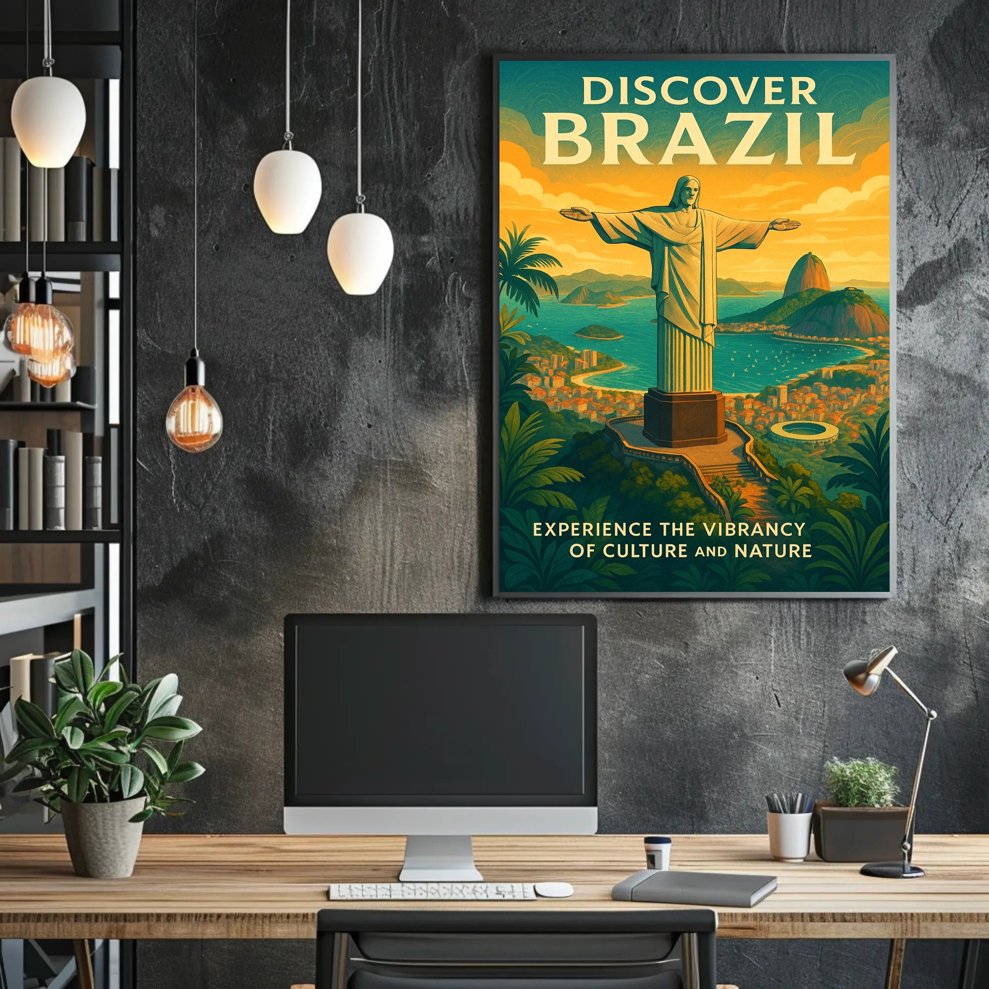 Discover Brazil Poster