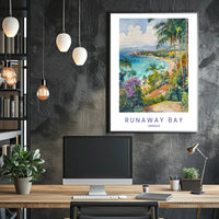 Runaway Bay Paradise Poster PosterGoat