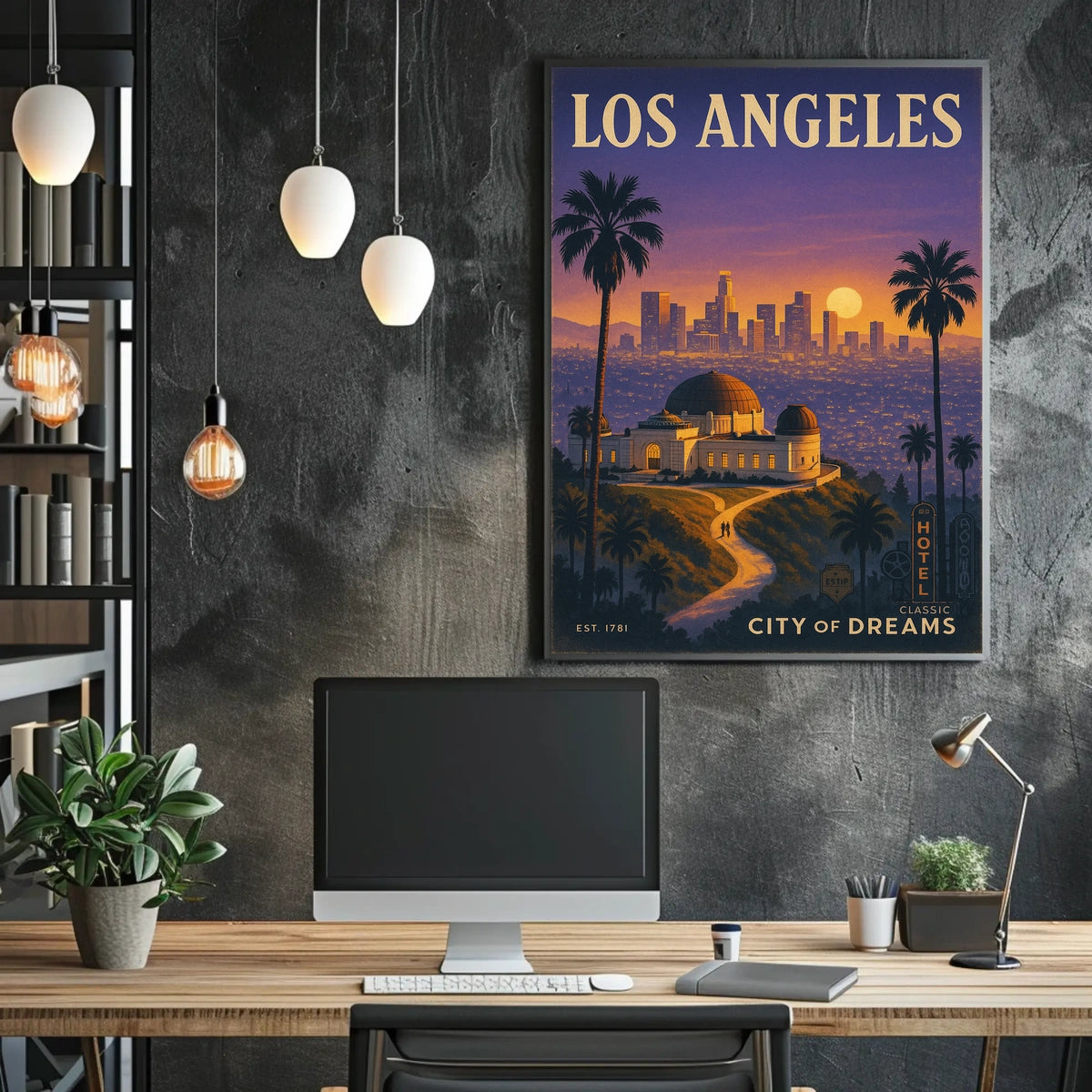 Los Angeles City of Dreams Poster
