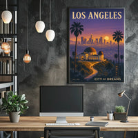 Los Angeles City of Dreams Poster