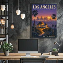 Los Angeles City of Dreams Poster