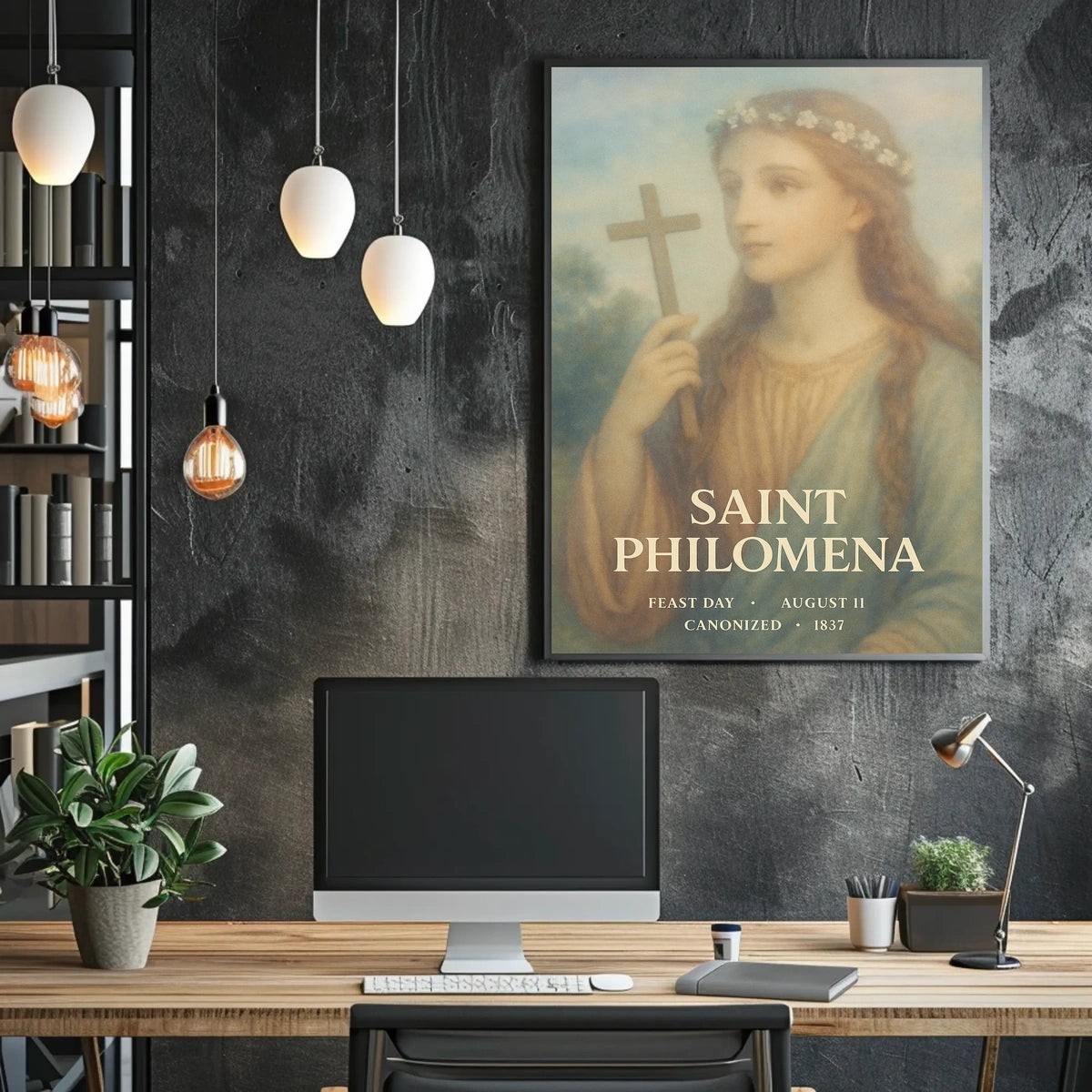 Saint Philomena Poster