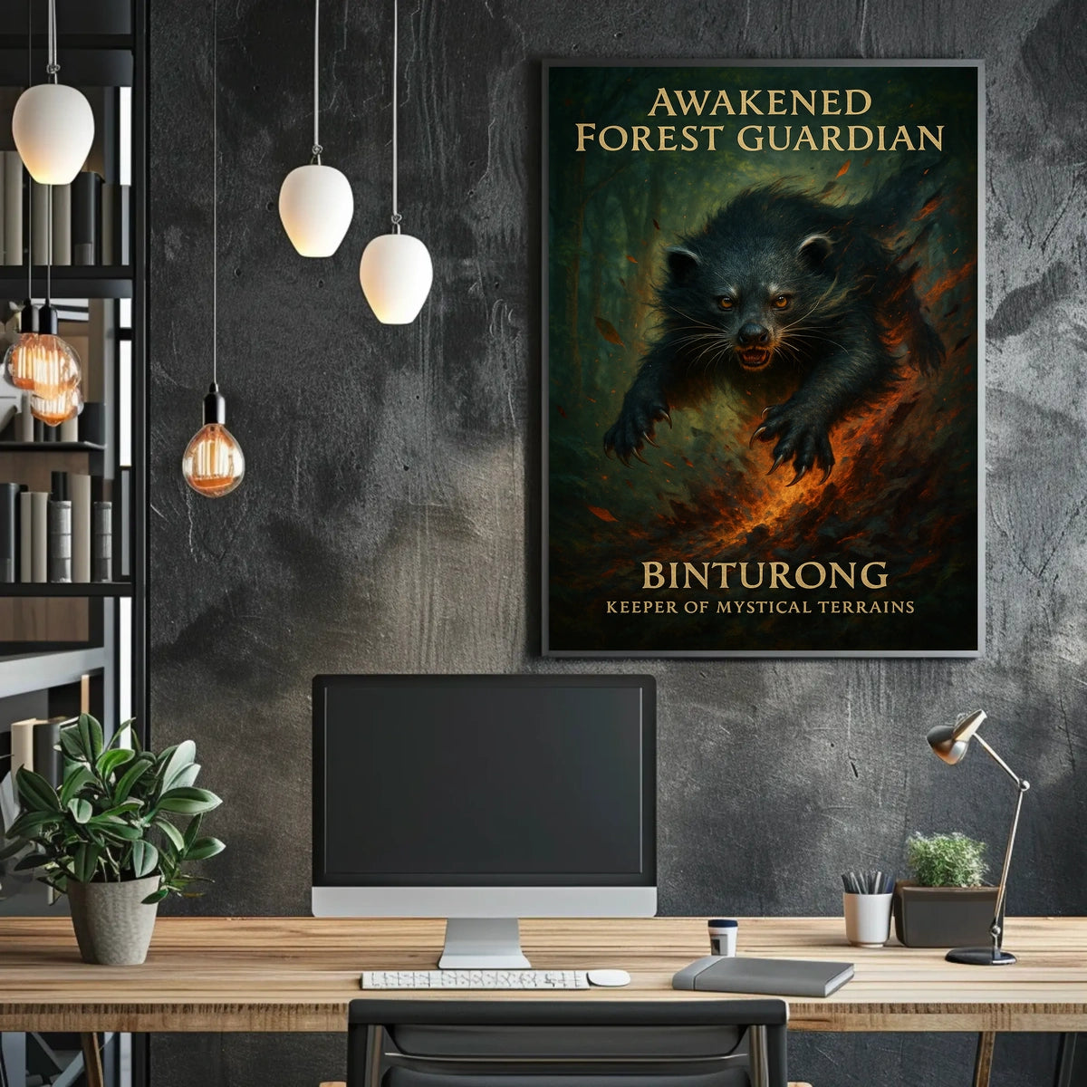 Awakened Forest Guardian Poster