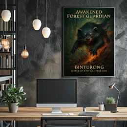 Awakened Forest Guardian Poster