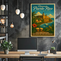 Discover Puerto Rico Wall Art Print PosterGoat