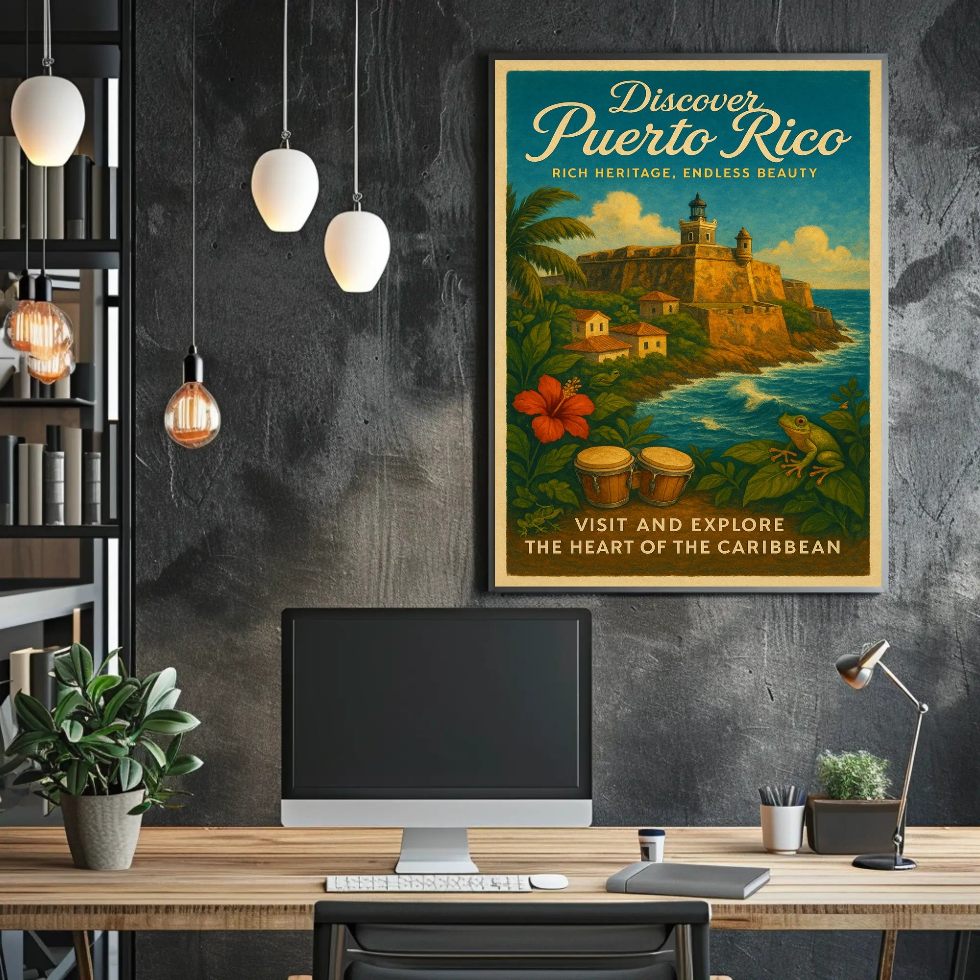 Discover Puerto Rico Wall Art Print PosterGoat