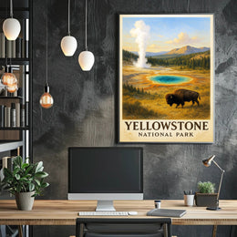 Yellowstone National Park Poster PosterGoat
