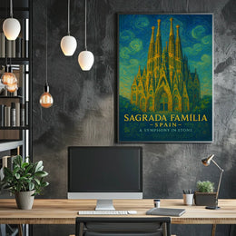 Sagrada Família A Symphony in Stone Poster