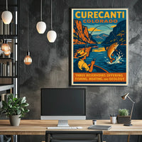 Curecanti Colorado Adventure Poster