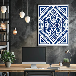 Geometric Abstraction Abstract Poster