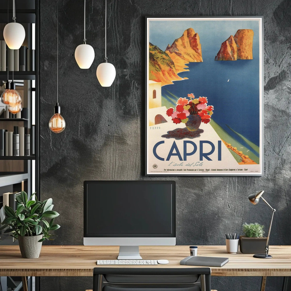 Capri LIsola Del Sole Poster