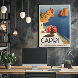 Capri LIsola Del Sole Poster