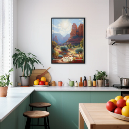 Arizona Vintage Poster