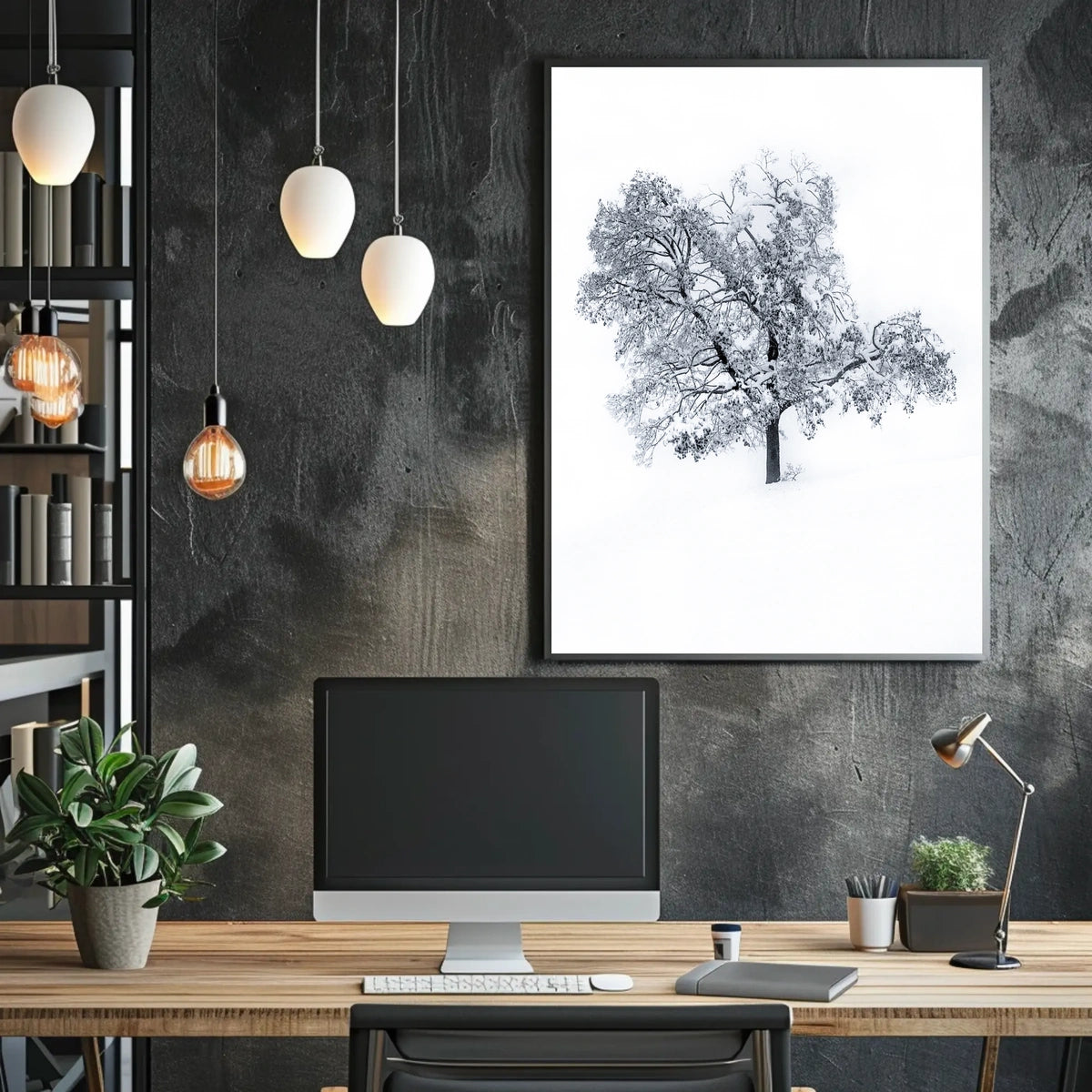 Winter Solitude Poster