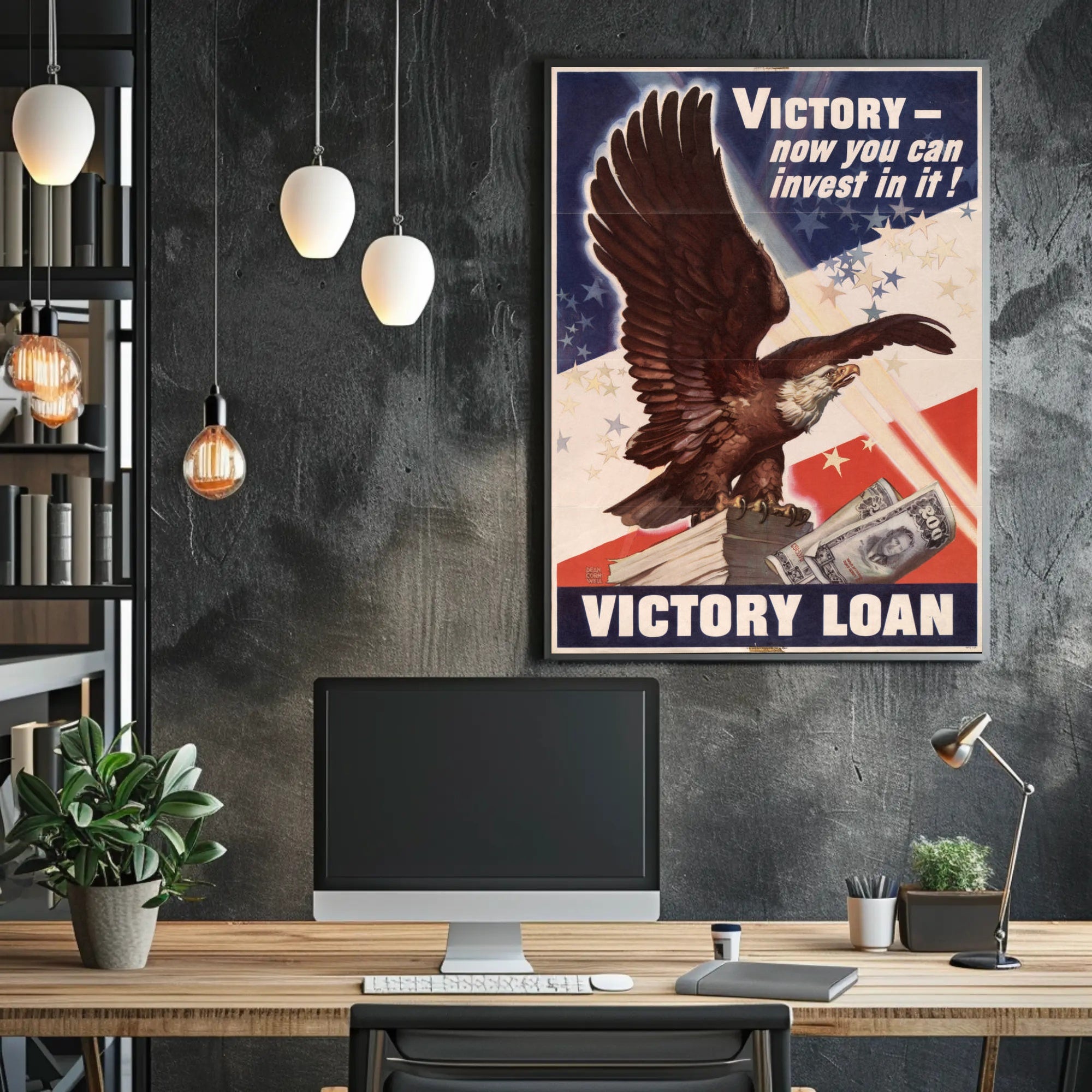 Victory Loan Investment Poster PosterGoat