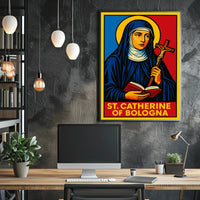 St. Catherine of Bologna Poster
