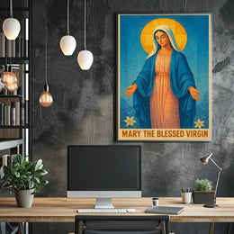 Mary The Blessed Virgin Poster