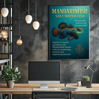 The Enchanting Mandarinfish Poster