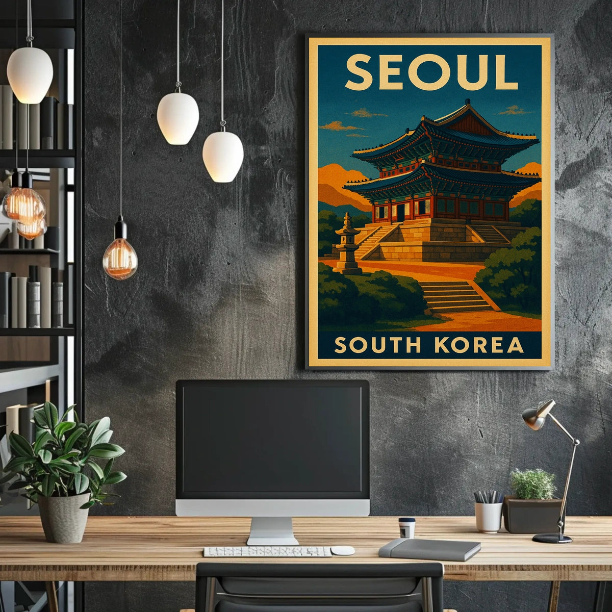 Seoul South Korea Poster