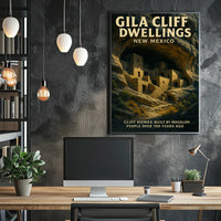 Gila Cliff Dwellings Poster