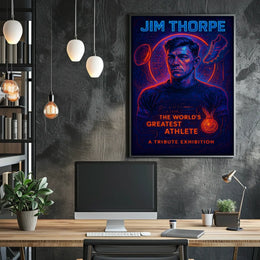 Jim Thorpe Legendary Athlete Poster