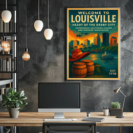 Welcome to Louisville Poster