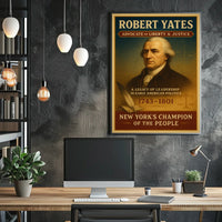 Robert Yates Historical Justice Portrait Poster