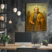 Saint Peter - The Rock of the Church Poster PosterGoat