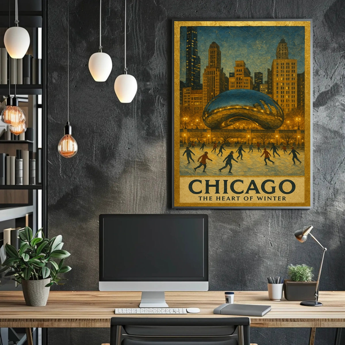 Chicago The Heart Of Winter Poster
