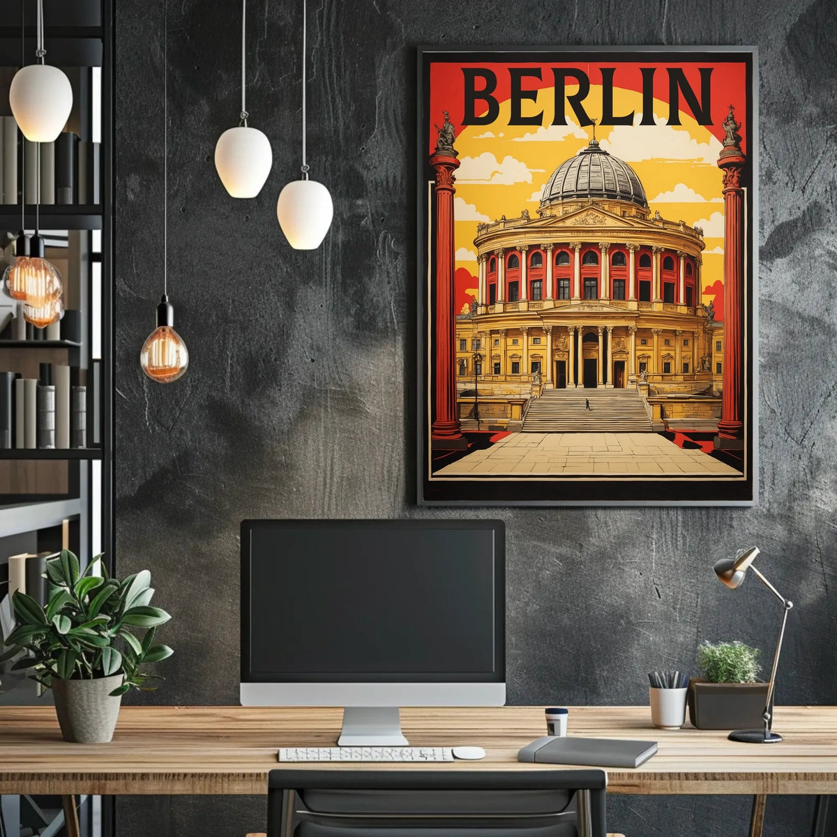 Berlin Architectural Poster