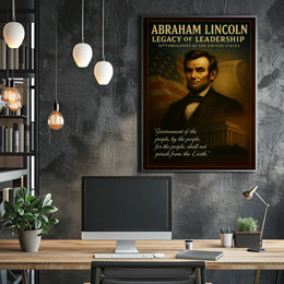 Abraham Lincoln 16th President Poster