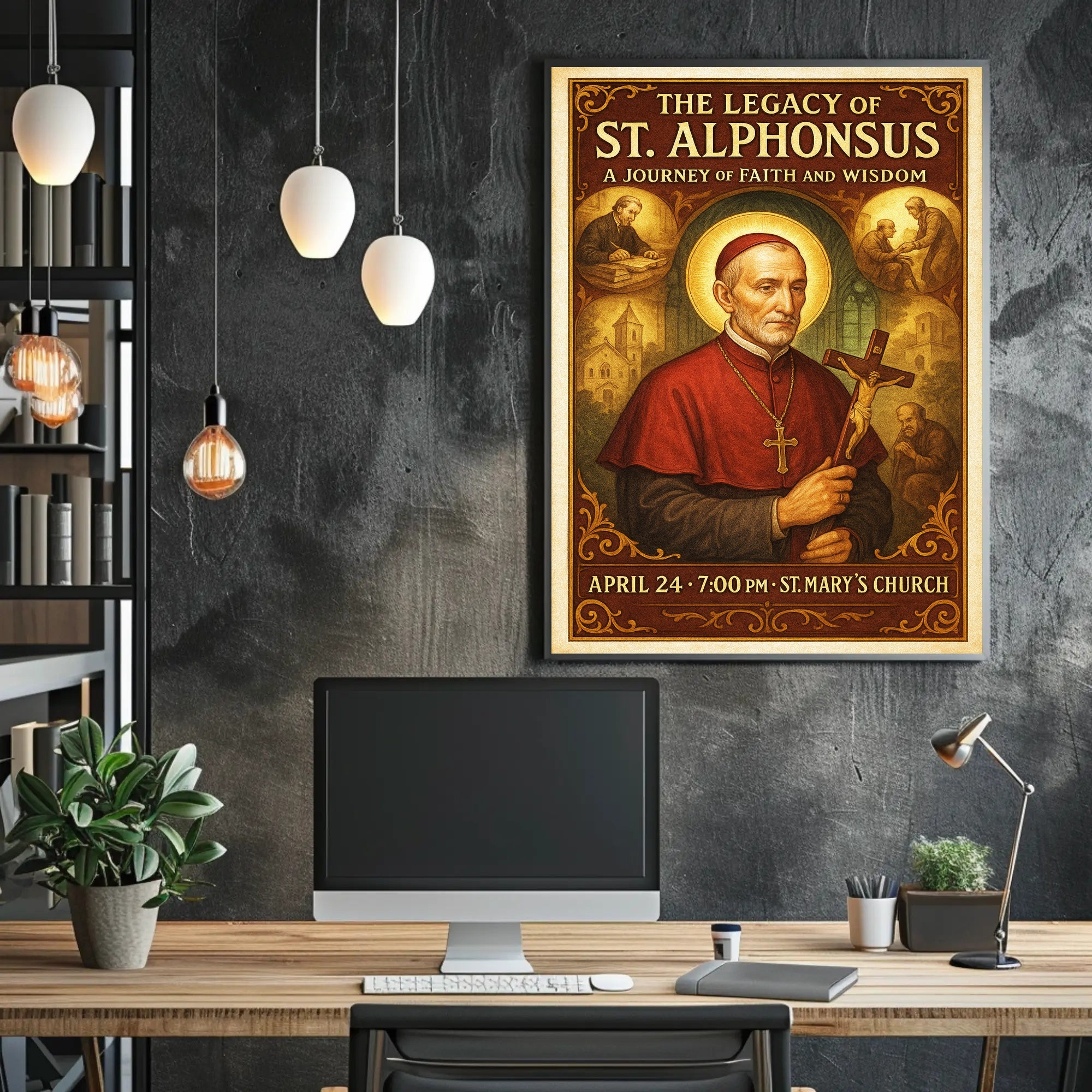 The Legacy of St. Alphonsus Poster