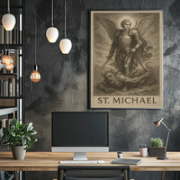 St. Michael The Archangel Poster