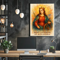 Saint Catherine of Alexandria Poster