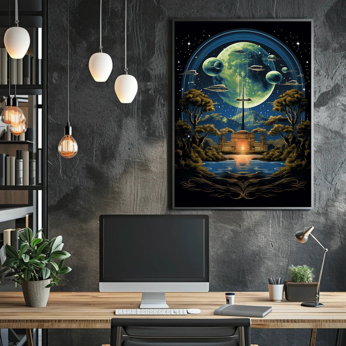 Celestial Gateway Poster